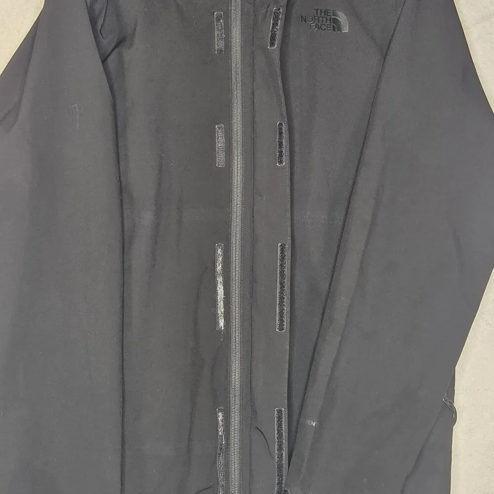 The North Face DryVent Hooded Rain Jacket Black Mens Small Waterproof